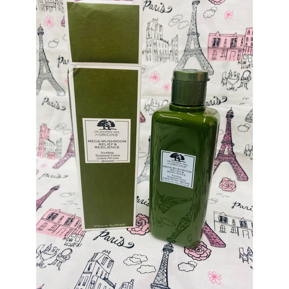 Origins Mega-Mushroom Relief & Resilience Soothing Treatment Lotion 6.7oz 200ml